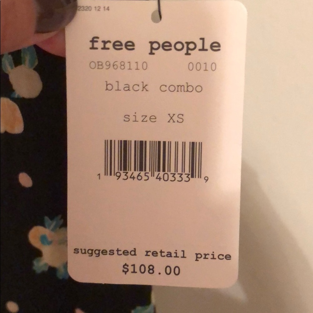 Free People Like a Lady Mini Black Dress - Picture 8 of 8